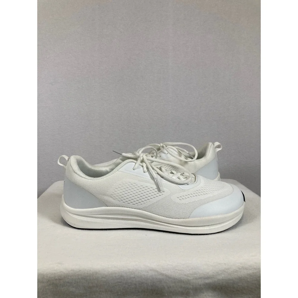 Minimalist Women EUR 46 White Mesh Breathable Athletic‎ Walking Sneakers